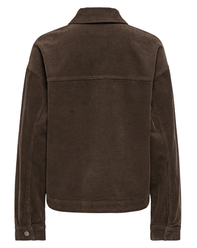 Only - ONLKana Coruduroy jakke - Chocolate Martini
